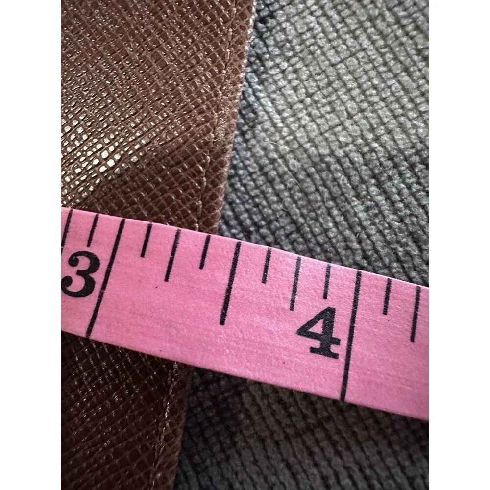 NEW 🔥 Louis Vuitton Brown ID Holder Card Wallet Insert Never used